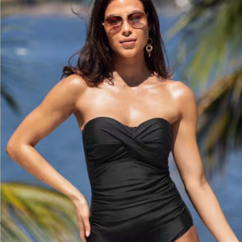 J.Crew Shirred Swimsuit